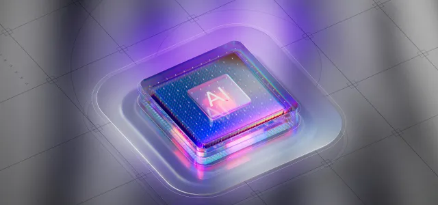 A square object with a purple light coming out of it by Milad Fakurian courtesy of Unsplash.